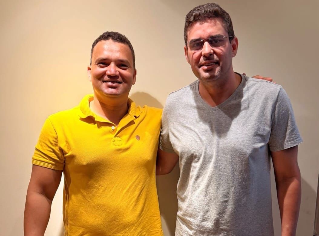 Pedro Filho recebe apoio de Poti Neto e fortalece articulação em São Gonçalo do Amarante