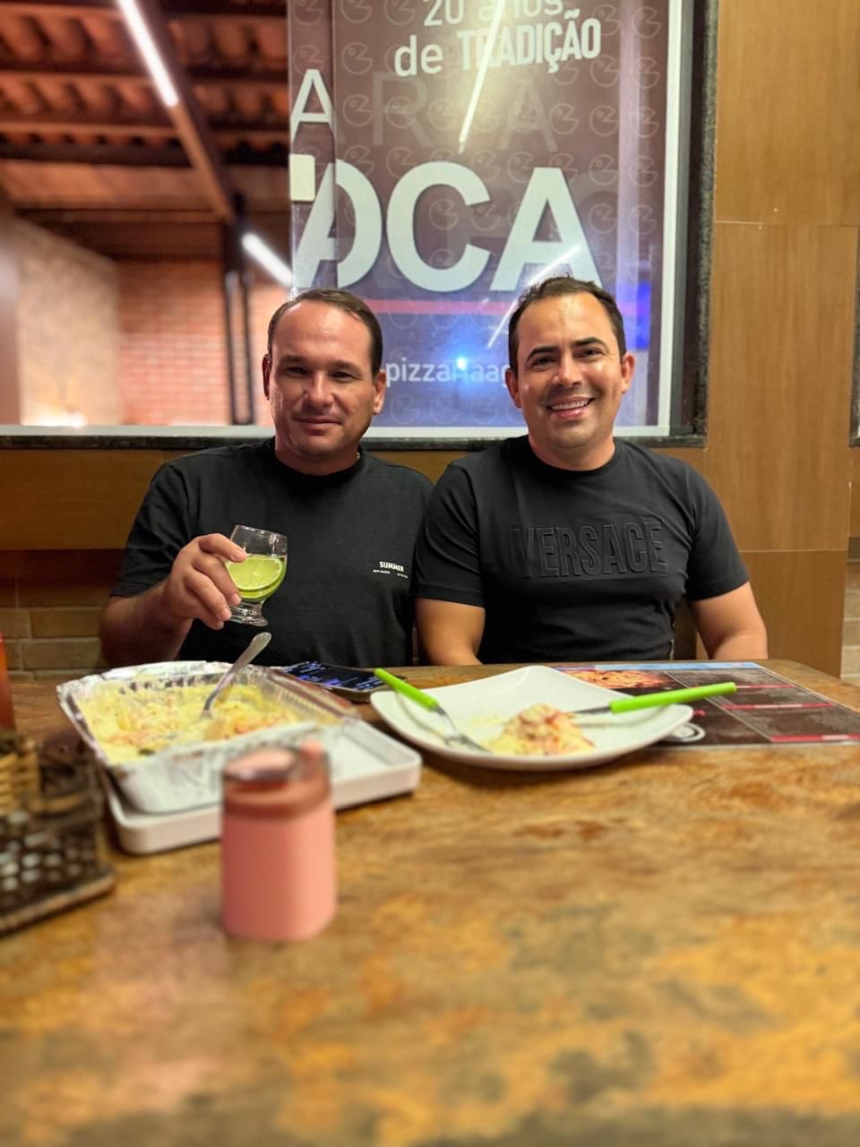 Vereador Guiguil parabeniza amigo Beto Cara de Jaca pelo aniversário