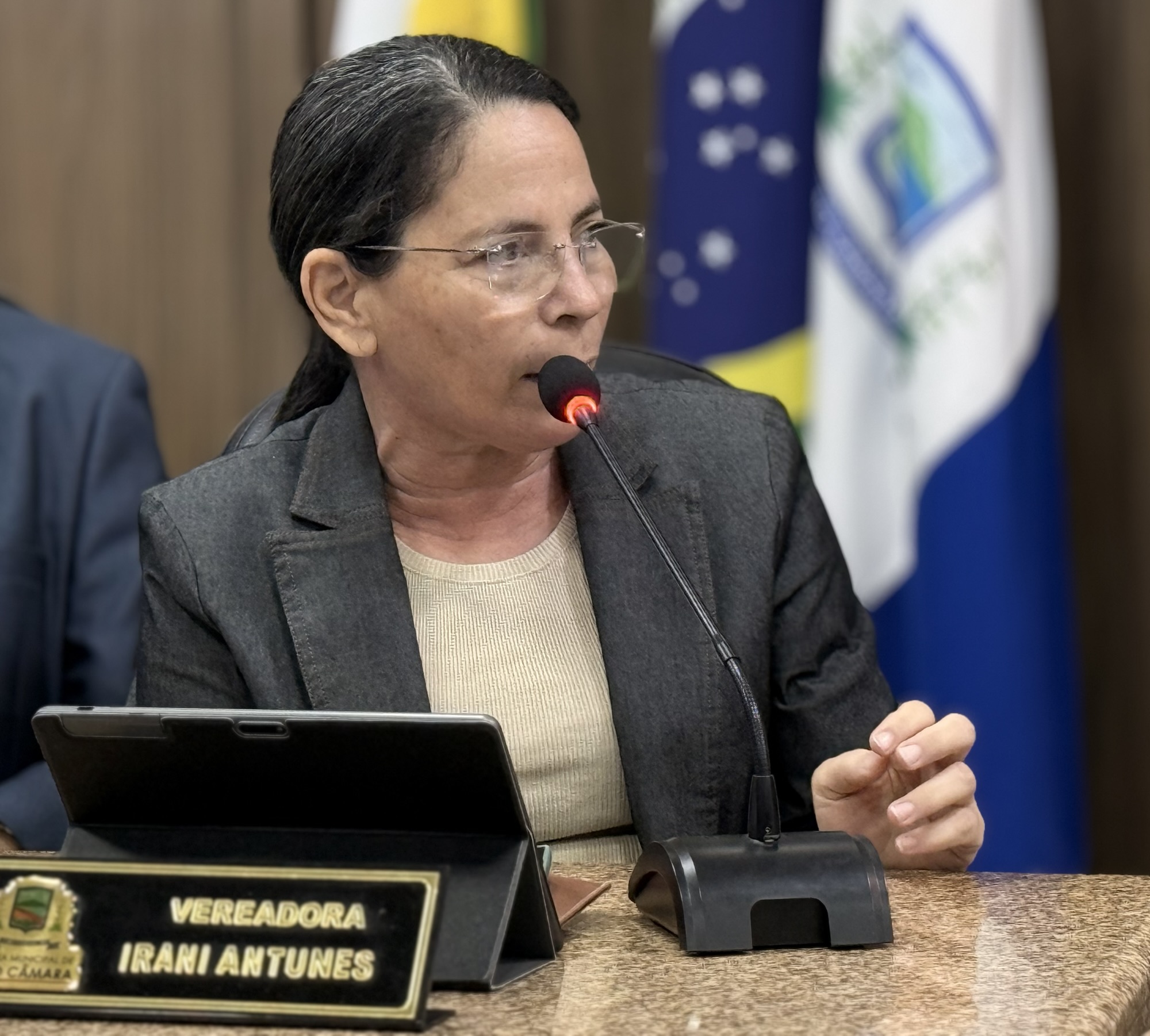 Vereadora Irani Antunes propõe melhorias nos PSFs e coleta de lixo em assentamentos e tem indicações aprovadas