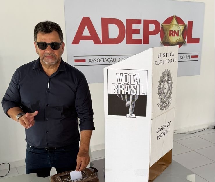 Delegado Fábio Rogério é reconduzido à presidência da Adepol RN para o triênio 2026/2029