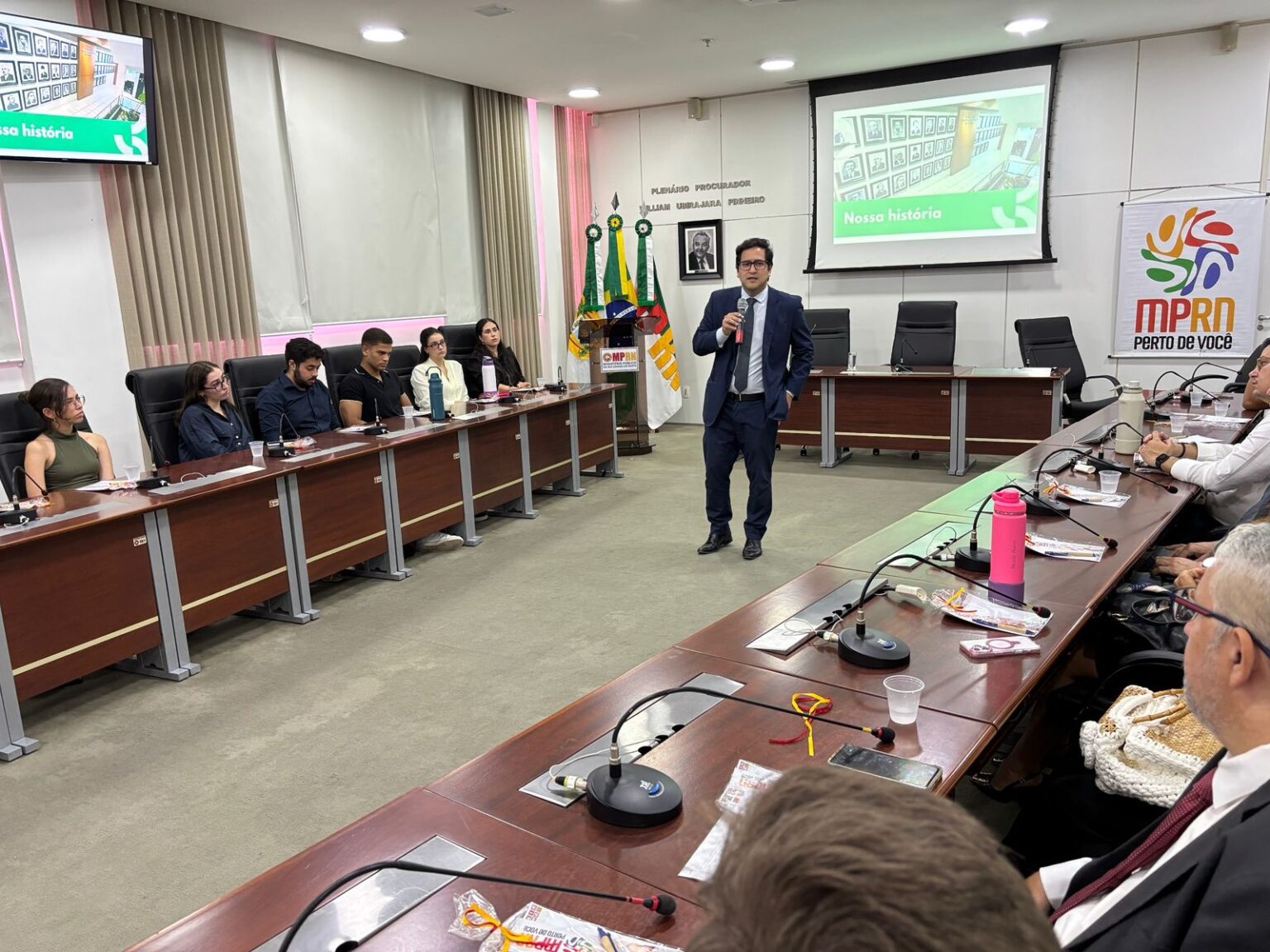 Visita MP: MPRN recebe alunos do curso de Direito