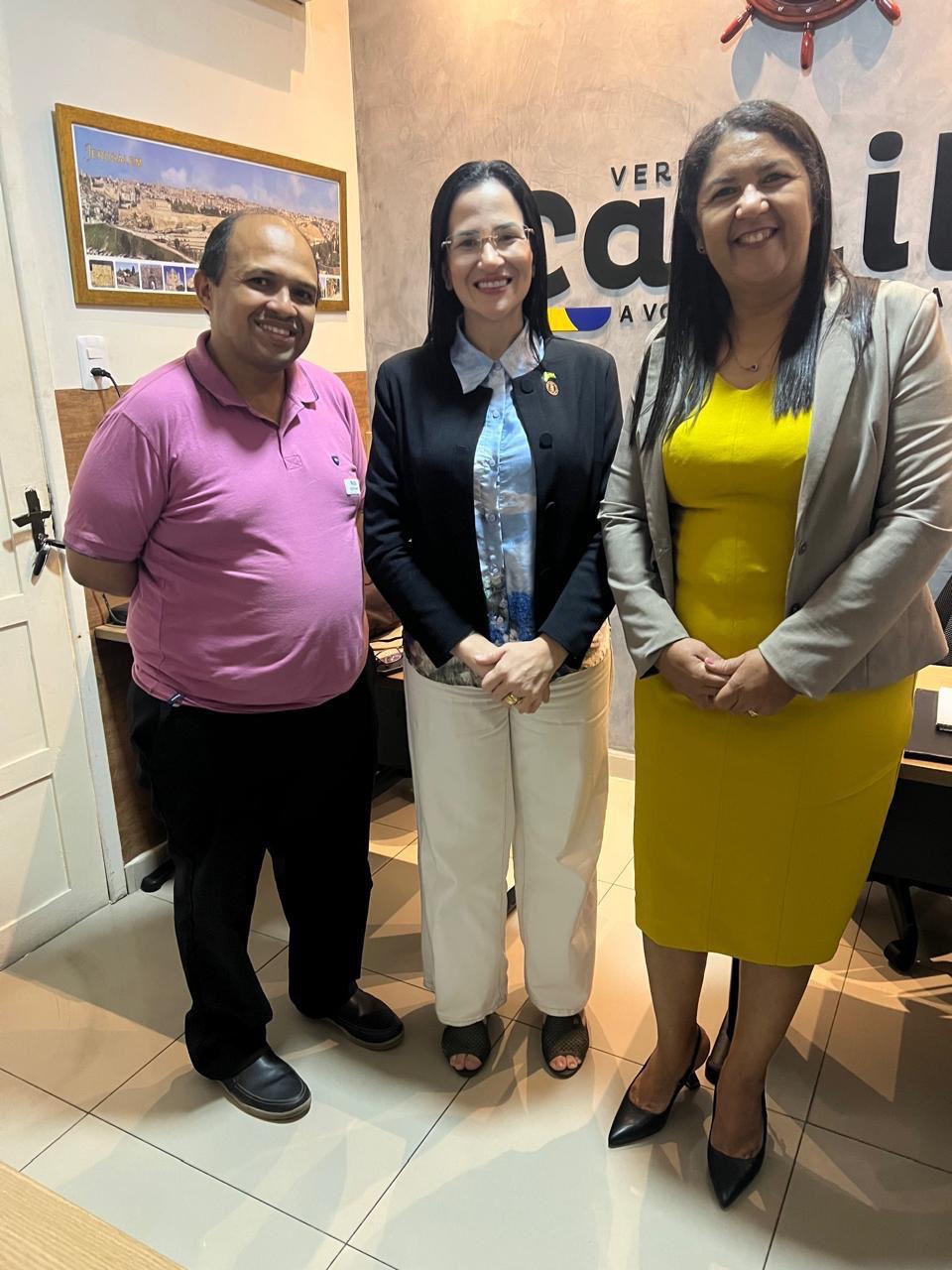 Camila recebe liderança da AD Madureira em Pendências