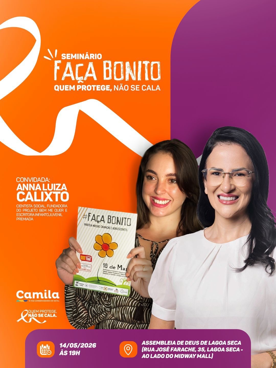 Proteção à infância será tema de seminário com palestrante de destaque nacional