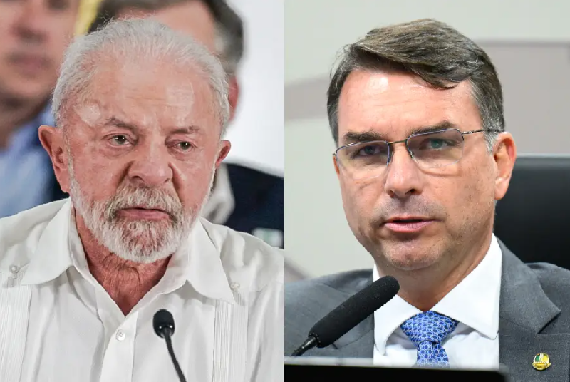 PESQUISA FUTURA/APEX: Flávio Bolsonaro tem 46,9% contra 44,4% de Lula no 2º turno