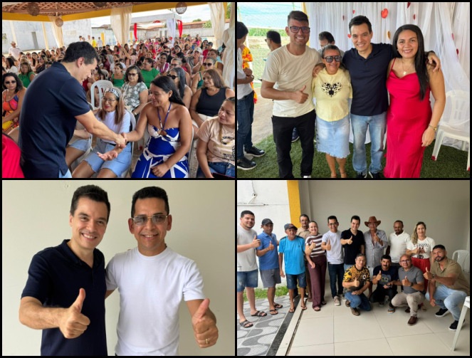 Walter Alves cumpre agenda em Macau e João Câmara e amplia apoios à pré-candidatura