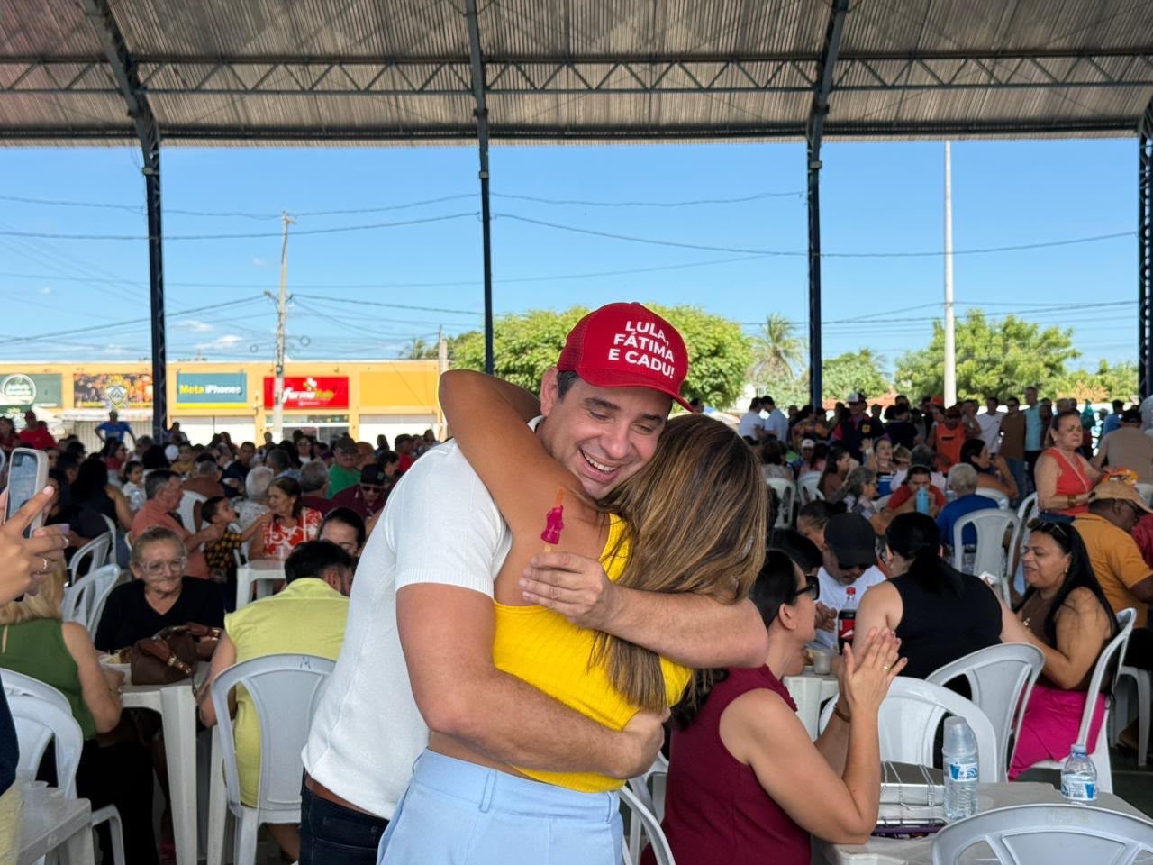 Cadu de Lula é recebido com carinho pelo povo de Assú durante o tradicional Almoço de São João Batista