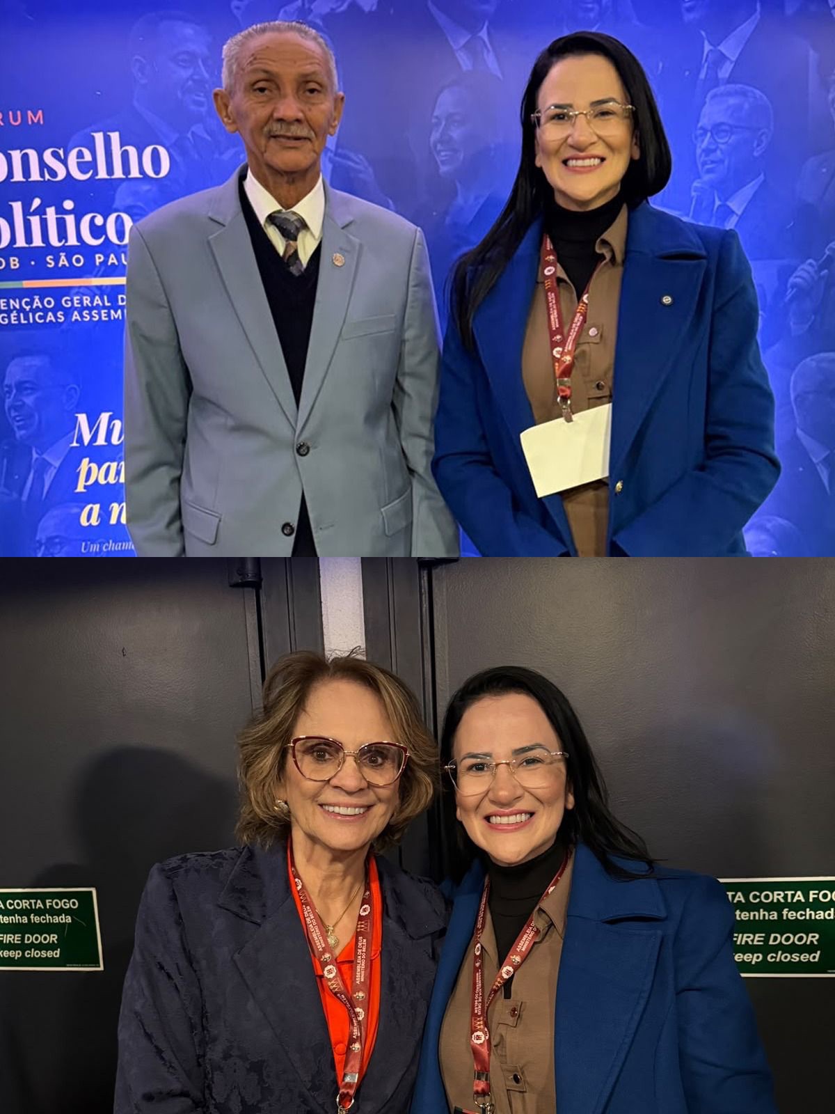 Camila Araújo representa Natal em fórum político promovido pela liderança da Assembleia de Deus no Brasil