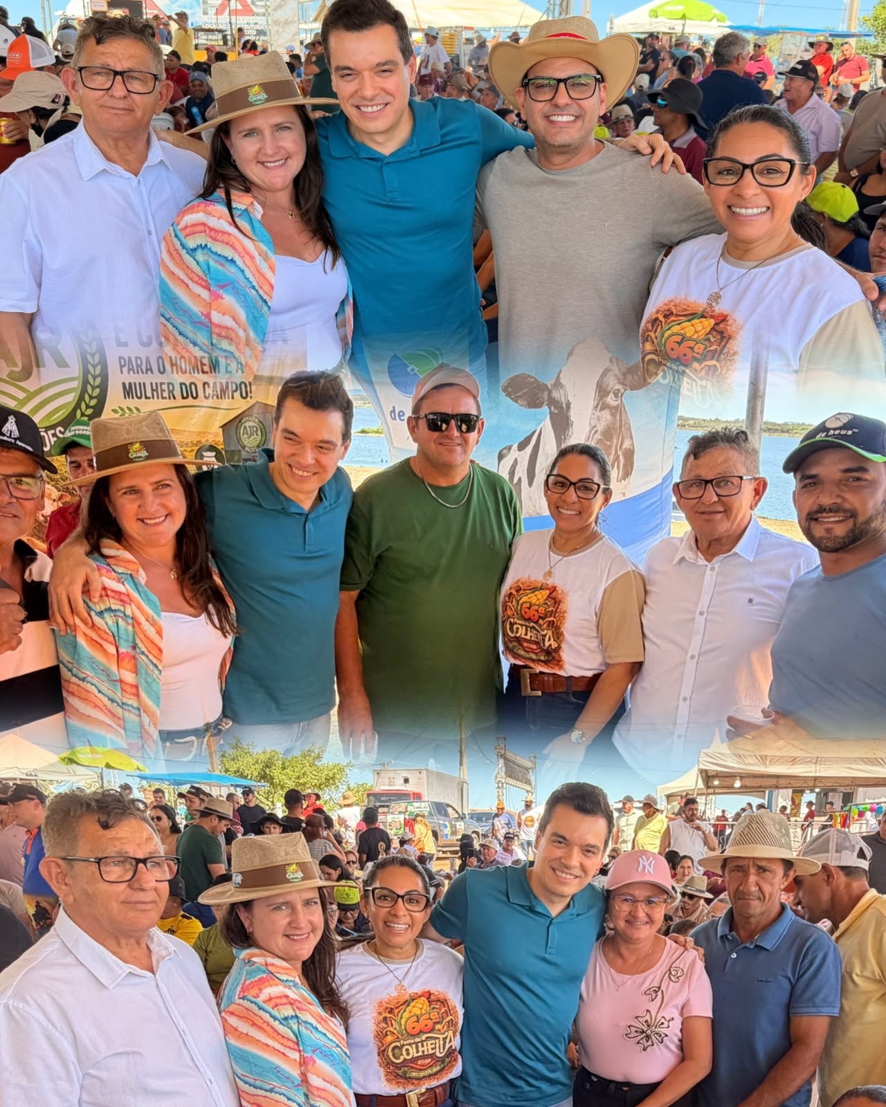 Walter Alves participa do encerramento da 66ª Festa da Colheita em Cruzeta