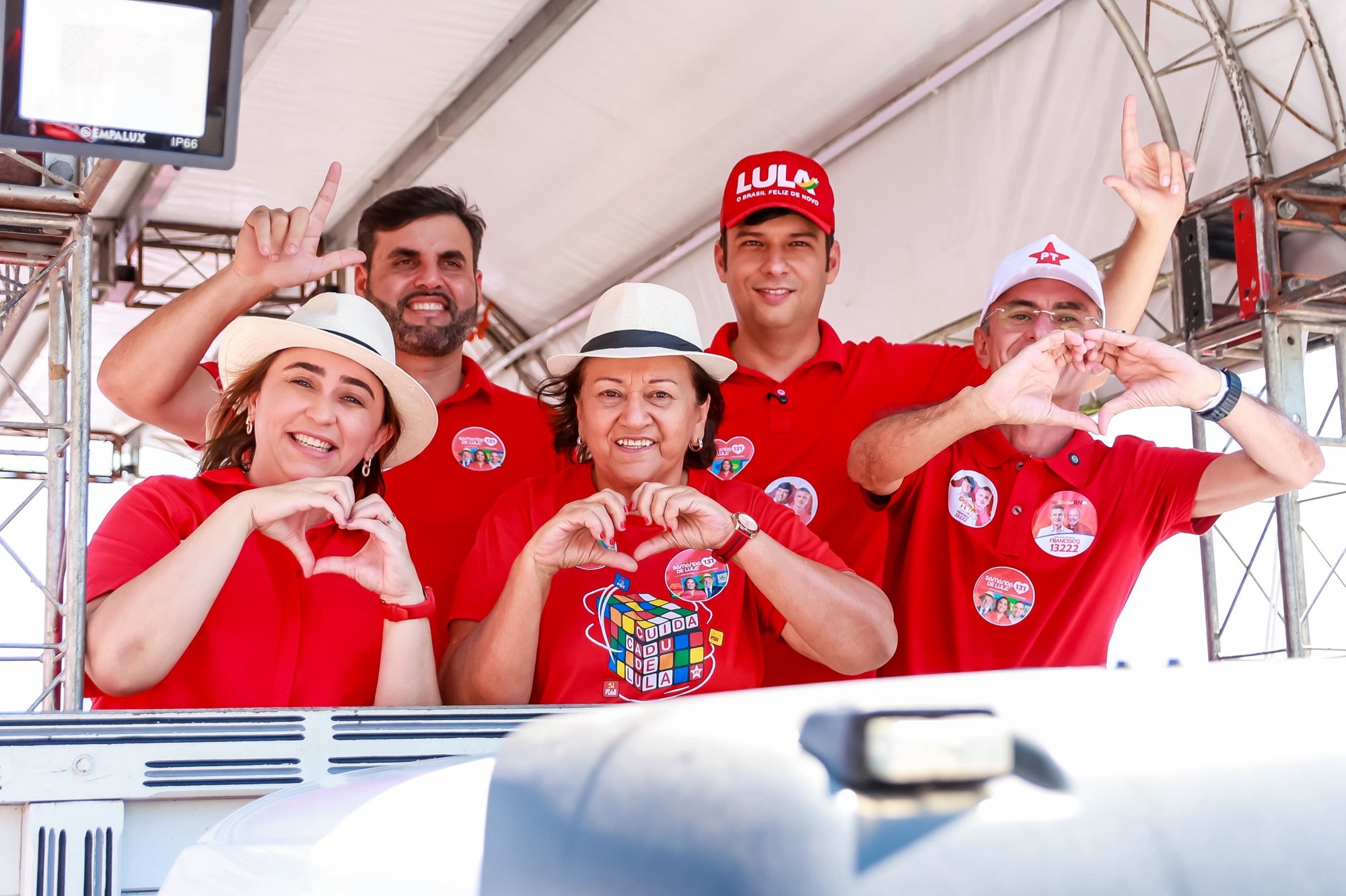 Odon Júnior e Francisco do PT iniciam campanha em Natal e Mossoró