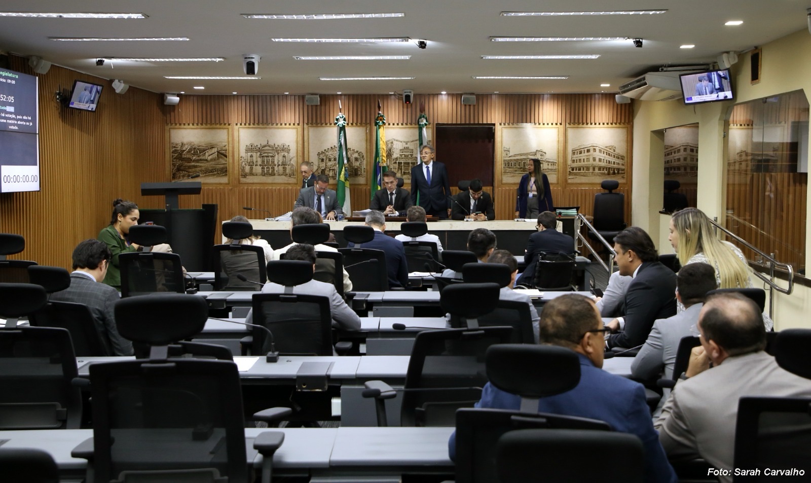 Câmara retoma sessões com aprovação de sete projetos