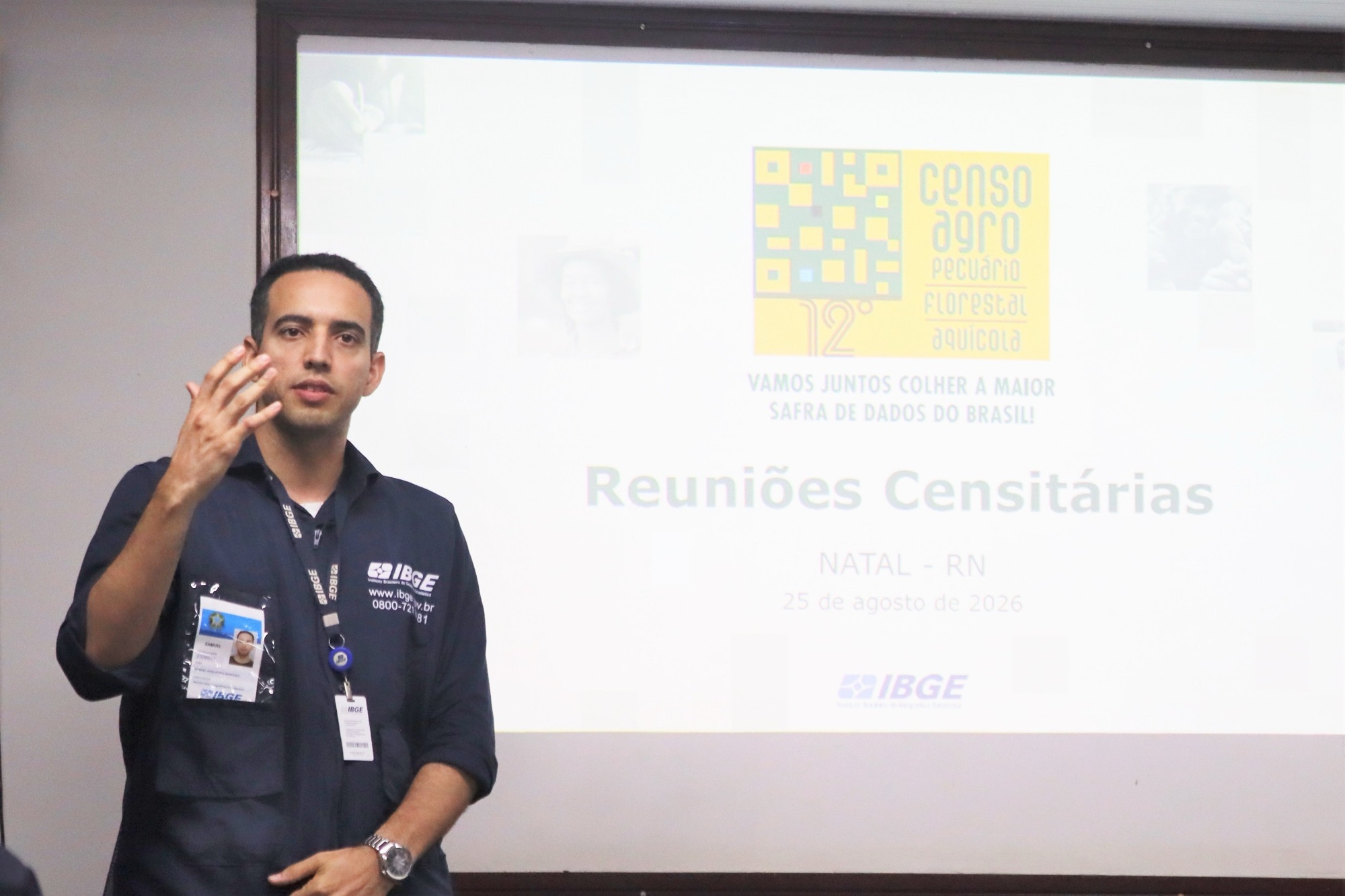 IBGE apresenta Censo Agropecuário 2027 em Reunião Censitária no Rio Grande do Norte