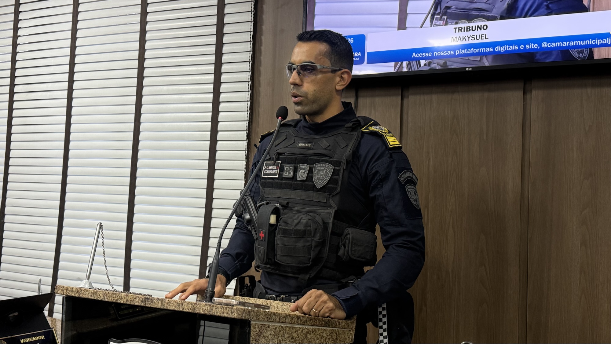 Comandante da Guarda Municipal esclarece projeto do Conselho de Segurança em João Câmara