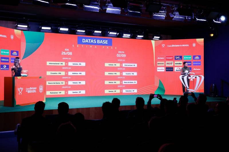Copa do Brasil define quartas de final com três clássicos