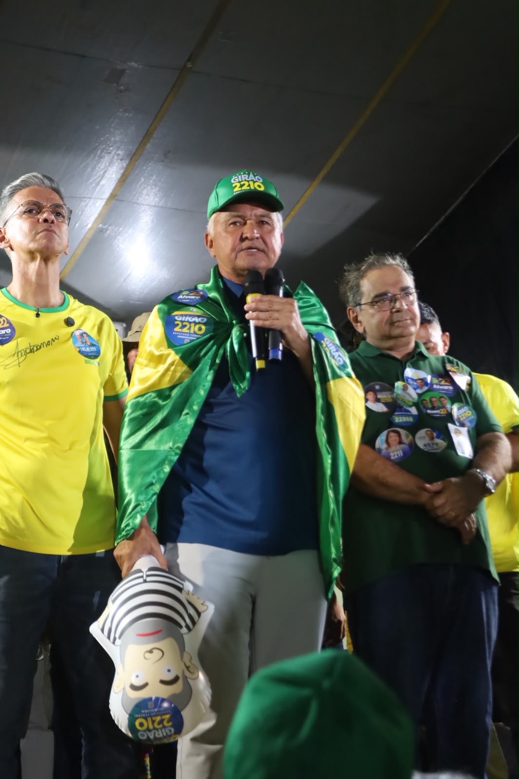 General Girão protagoniza ato contra Lula e Moraes em Natal e se destaca como deputado da direita raiz no RN