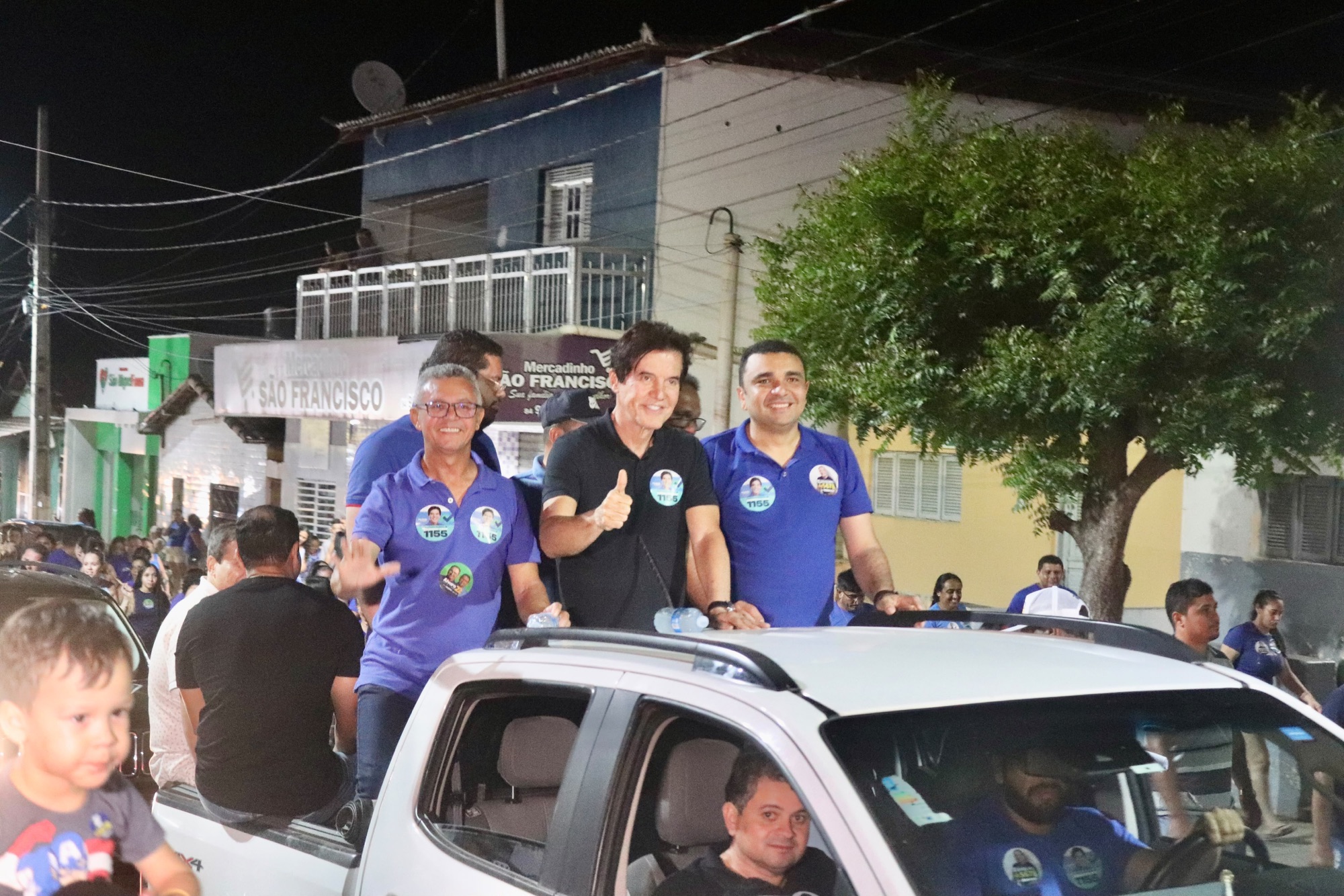 Jaçanã, Coronel Ezequiel e São Bento do Trairi abraçam Robinson Faria em mobilizações históricas e grande presença popular