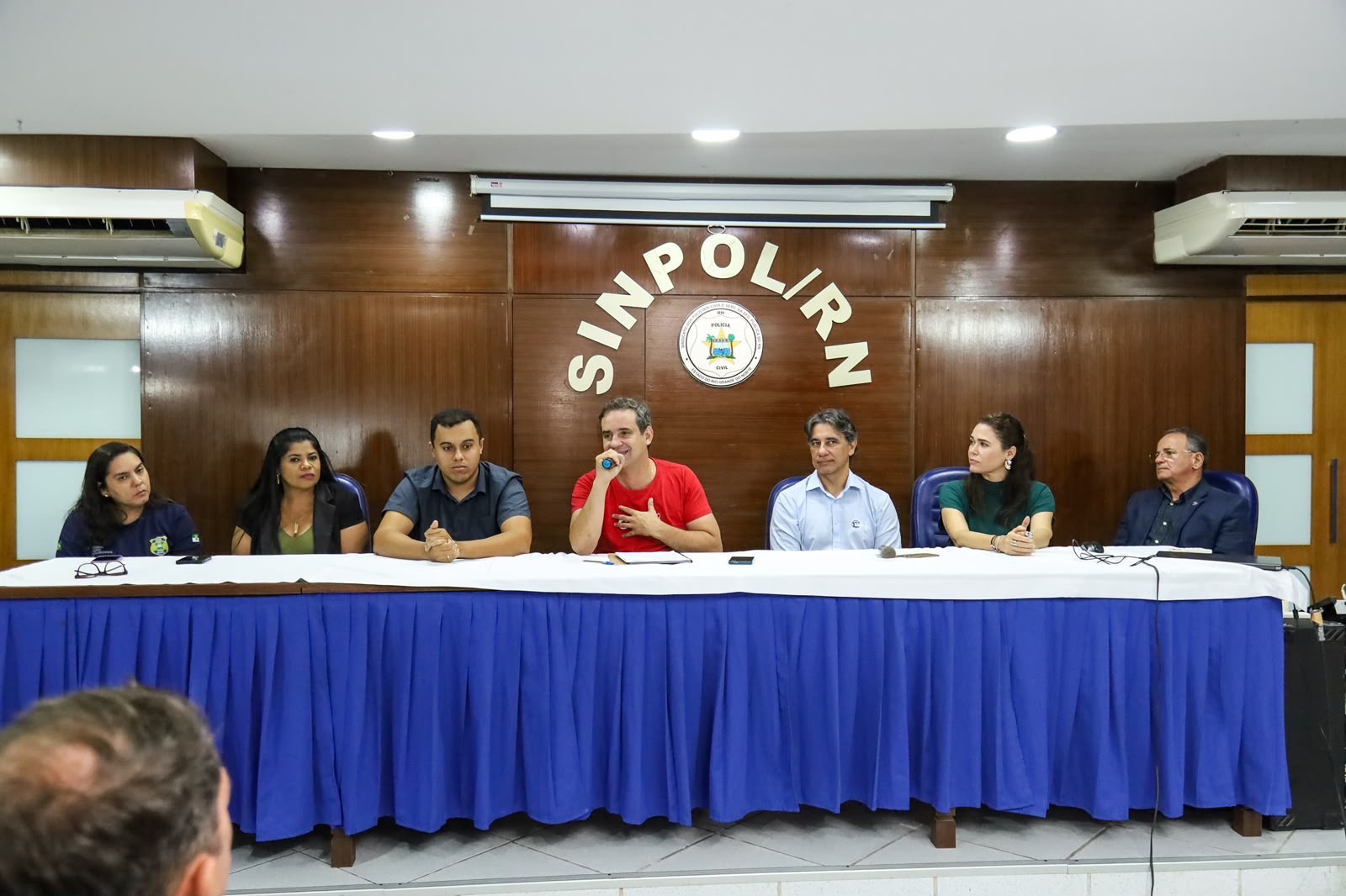 Cadu de Lula apresenta propostas para servidores e segurança pública no Sinpol-RN