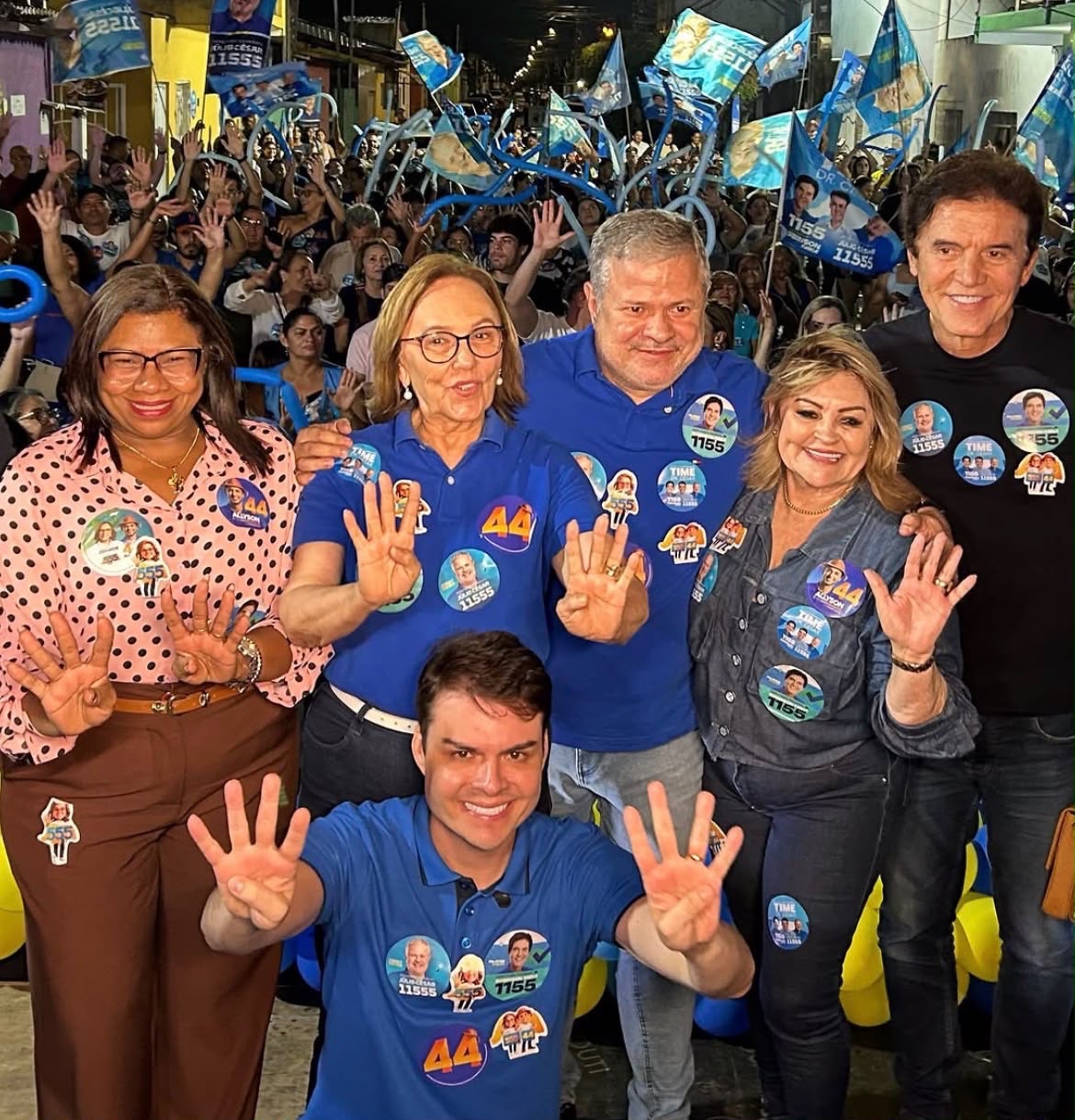 Crescimento de Júlio César ganha força com mobilizações em Parnamirim e São José do Campestre