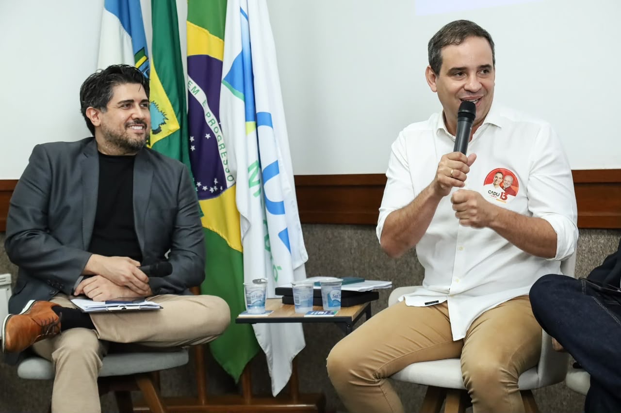 Cadu de Lula propõe ciclo virtuoso de crescimento para o RN durante sabatina na CDL Mossoró