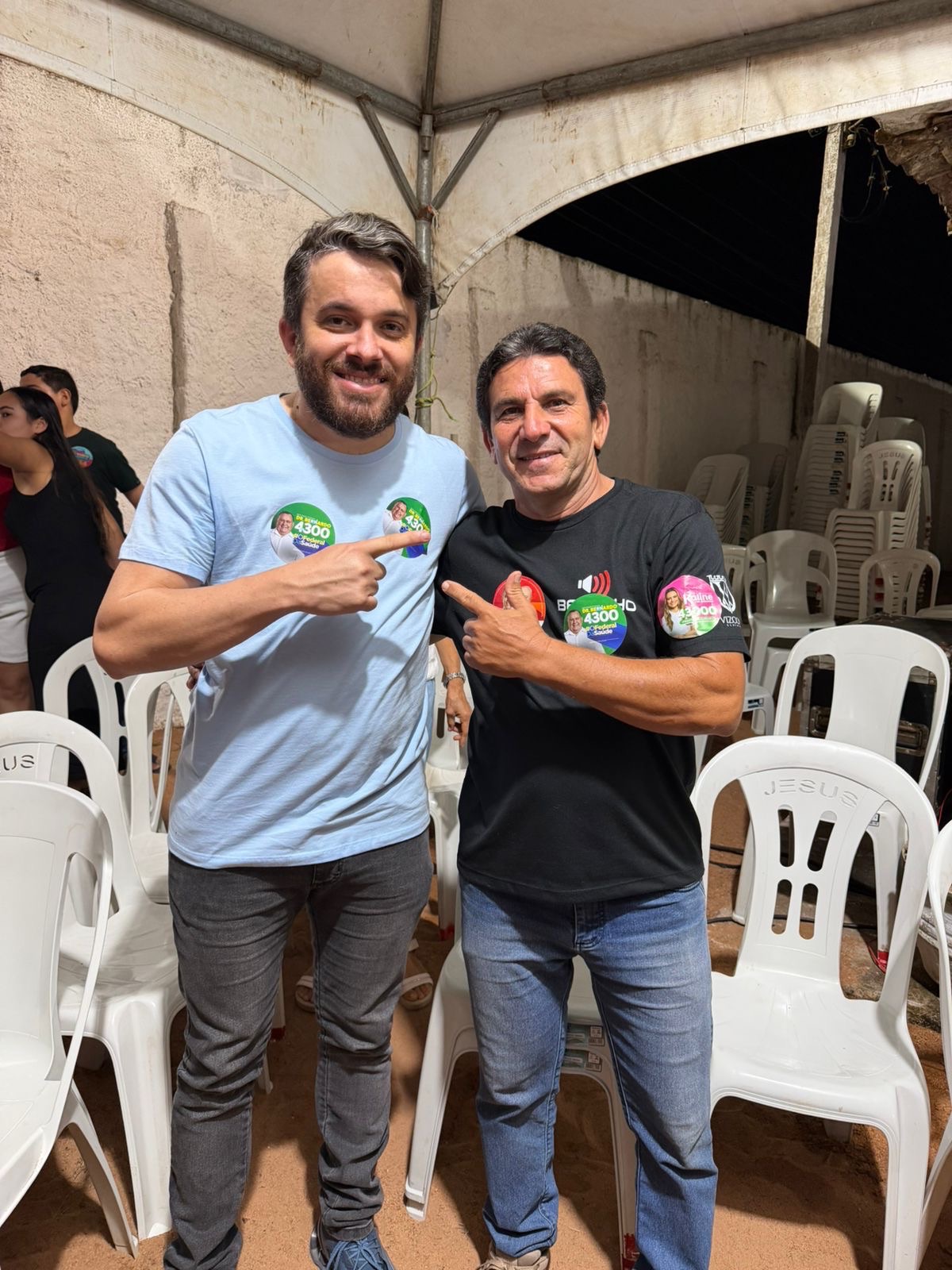 Nan Declara apoio ao projeto político do vereador Fernando Guilherme e Aize Bezerra