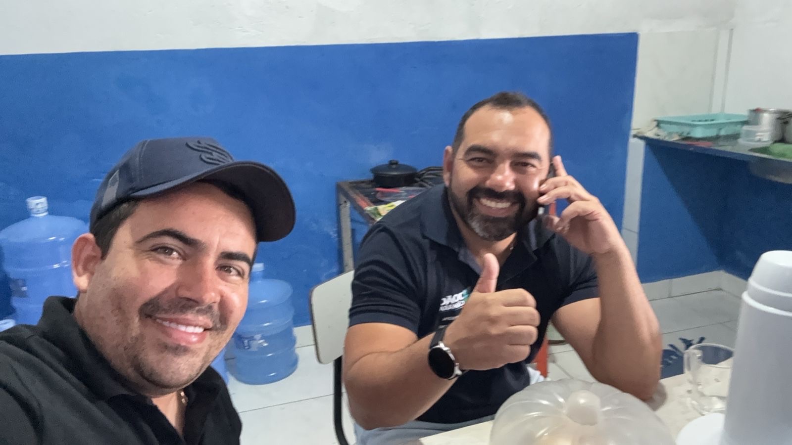 Vereador Guiguil parabeniza secretário de Obras Alisson Souza pelo seu aniversário