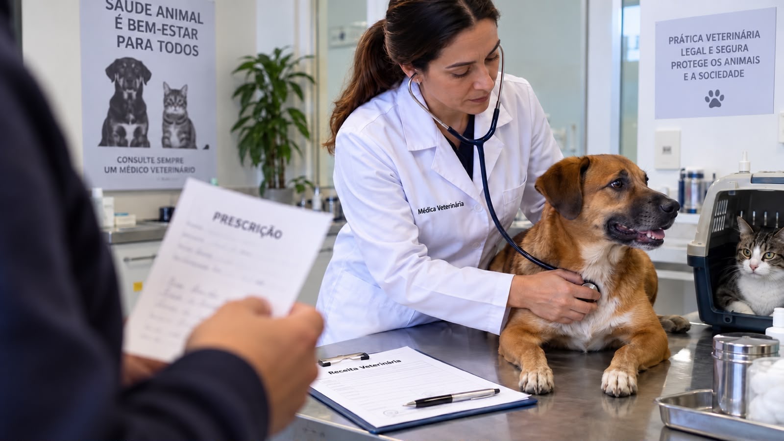 Receita para animal não é para qualquer profissional: exercício ilegal da Medicina Veterinária agora é crime