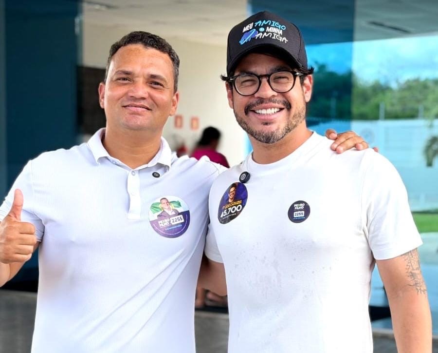 Pedro Filho e Léo Souza anunciam dobradinha na zona Norte de Natal na reta final da campanha