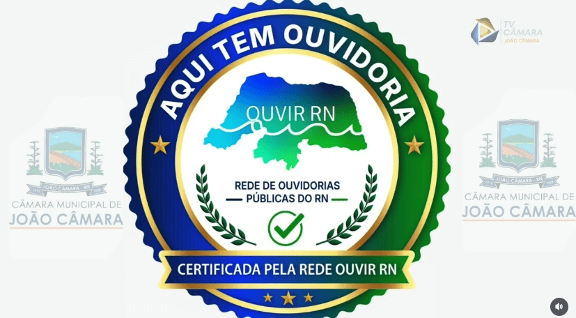Câmara Municipal de João Câmara conquista o Selo Ouro de Transparência