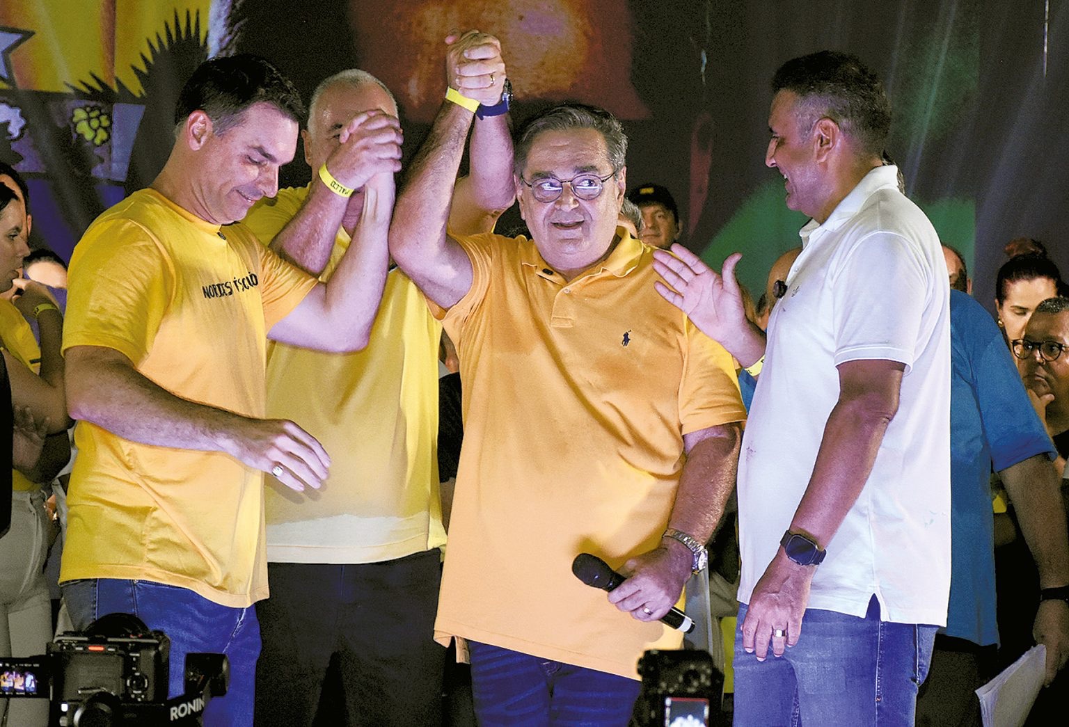 Flávio Bolsonaro retorna ao RN para impulsionar Álvaro