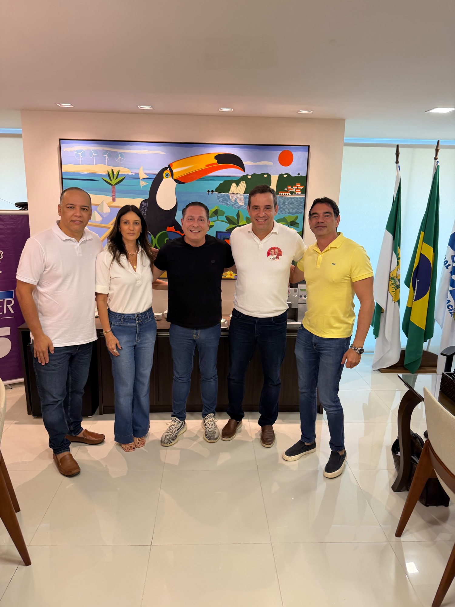 Bancada do PSDB anuncia apoio a Cadu no 2º Turno