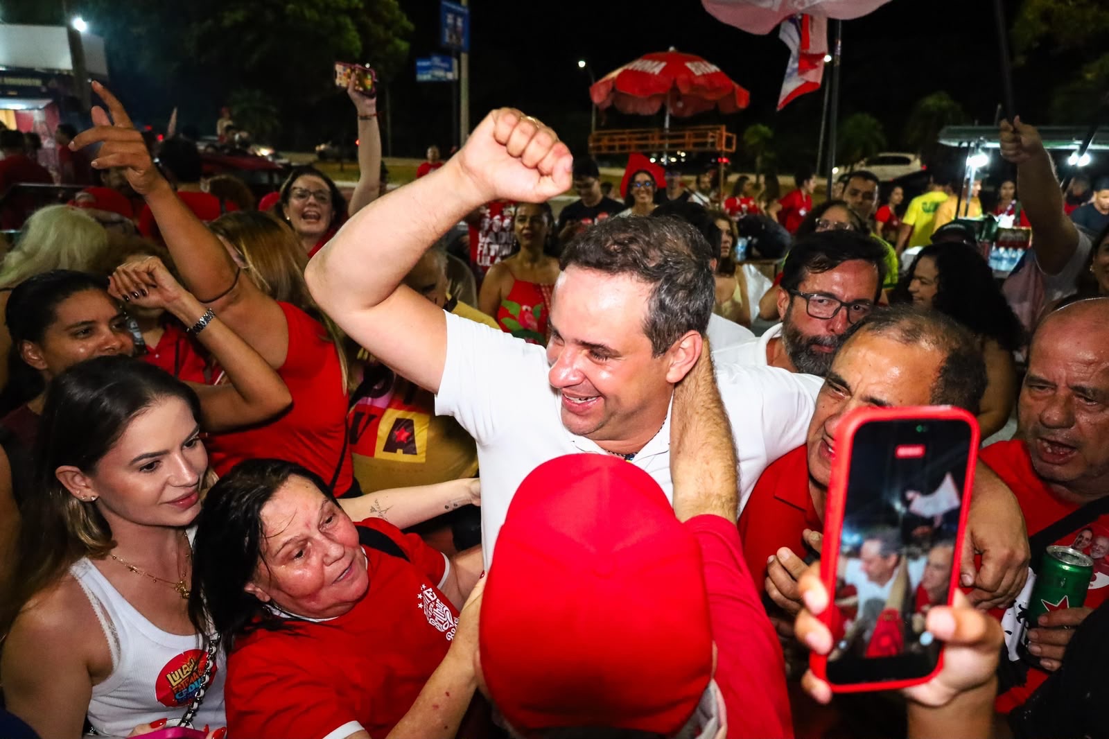 Cadu de Lula celebra ida ao segundo turno e convoca militância para a vitória no Rio Grande do Norte