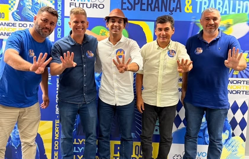 Ex-prefeito de Extremoz, Klauss Rêgo reforça apoio a Allyson Bezerra no segundo turno