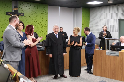 TJRN realiza Solenidade de Posse em Plenário do desembargador Henrique Baltazar