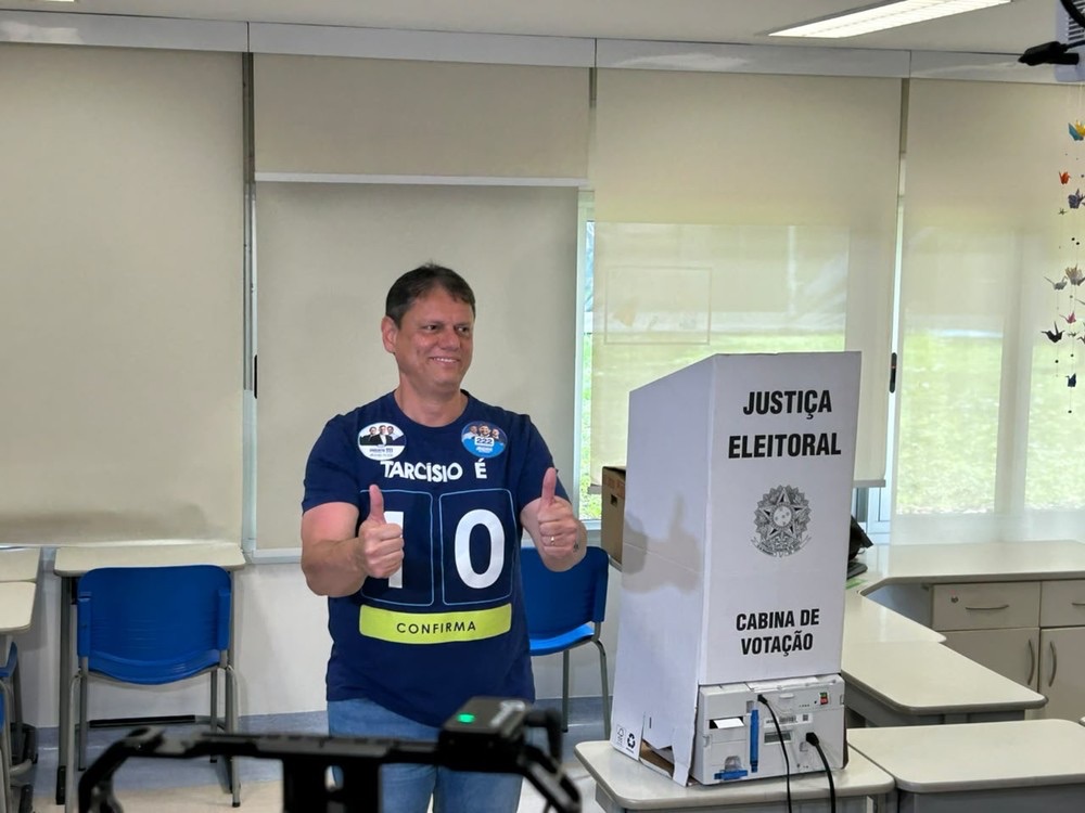Tarcísio de Freitas, do Republicanos, é reeleito governador de São Paulo