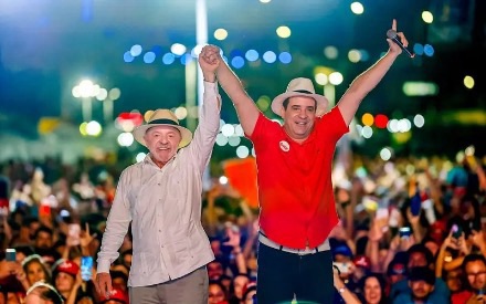 Lula cumpre agenda em Natal ao lado de Cadu de Lula neste sábado (10)