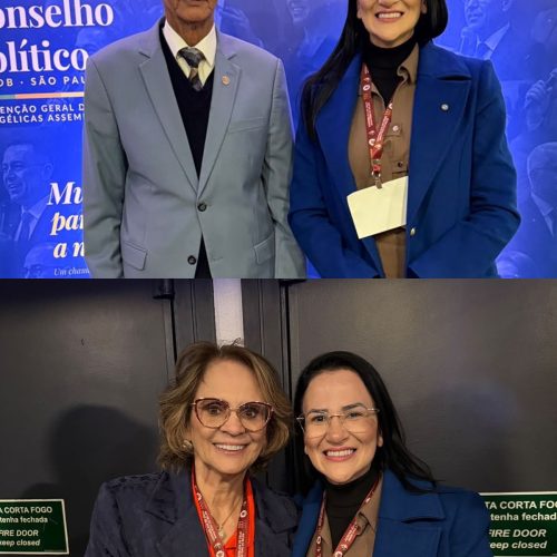 Camila Araújo representa Natal em fórum político promovido pela liderança da Assembleia de Deus no Brasil