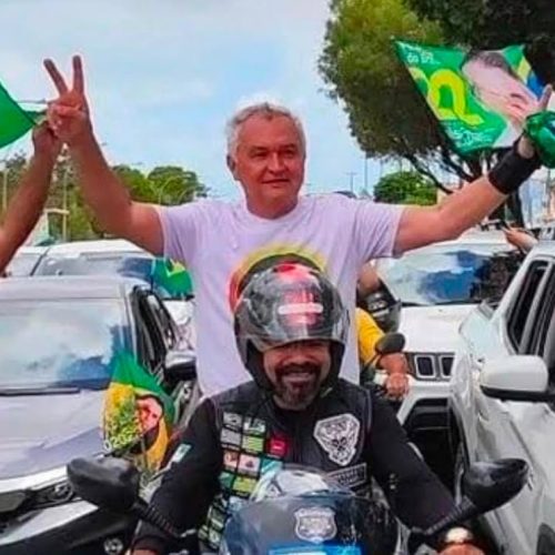 General Girão inicia campanha pela reeleição com motociata em Mossoró