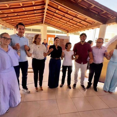 SONHO QUE VIRA REALIDADE: Prefeita Andrezza Brasil entrega escola Francisca Lucas e ginásio Pedro Albino consolidando avanços históricos na educação de Sítio Novo