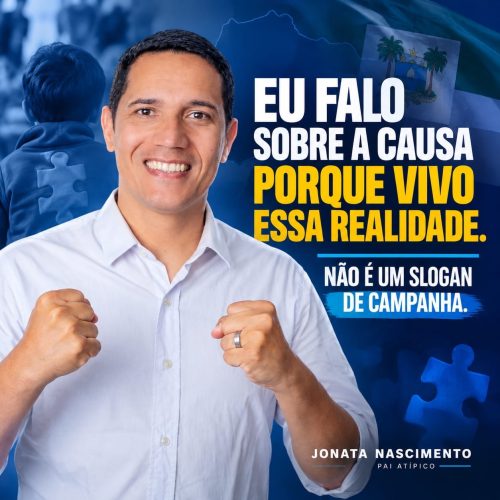 Da vivência à política: Jonata Nascimento apresenta propostas para fortalecer a rede de apoio às famílias atípicas no RN