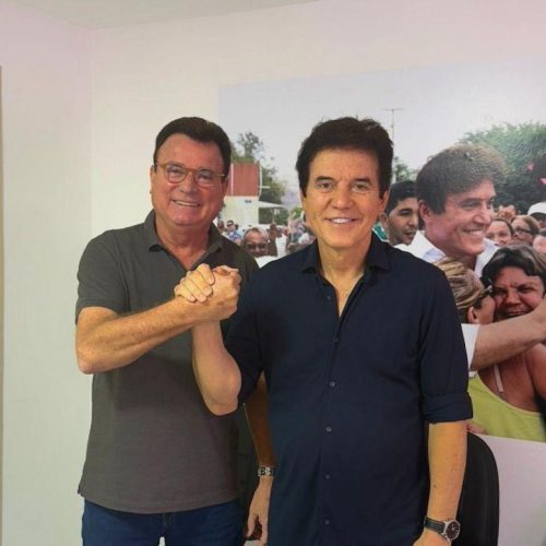 Robinson Faria recebe apoio do ex-prefeito Ivanildinho Ferreira e destaca investimentos em Santa Cruz