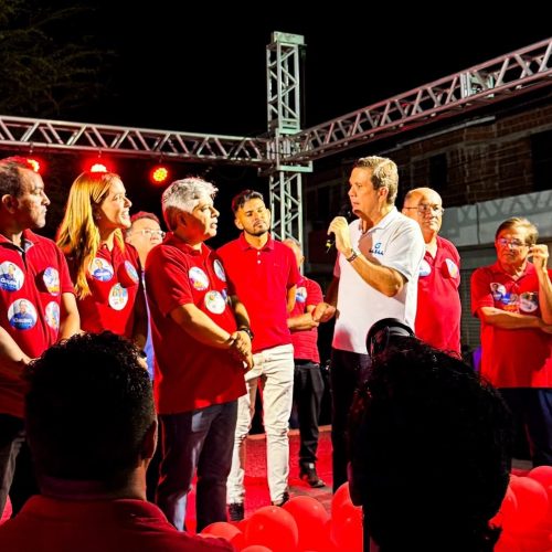 Galeno se consolida como um dos mais fortes para estadual com grande mobilização em Governador Dix-Sept Rosado