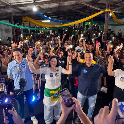 Camila reúne mais de mil pessoas em encontro com lideranças na zona Norte de Natal