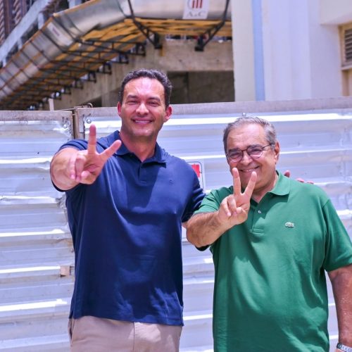 Mossoró: Álvaro e Styvenson anunciam novo Hospital Tarcísio Maia