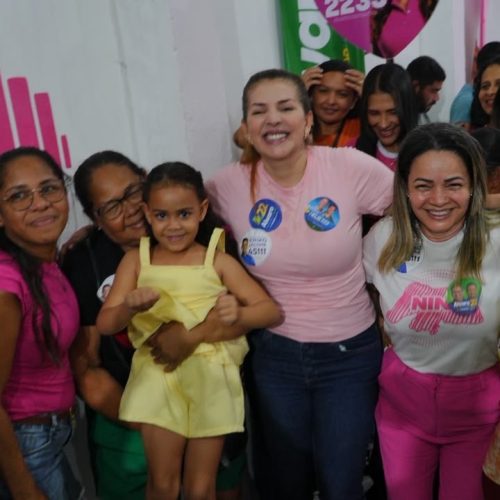 “O RN precisa de deputados que façam mais”, afirma Nina Souza em Mãe Luiza