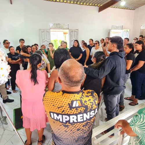 Comunidade da Pousa se despede de Denise em manhã marcada por emoção e homenagens