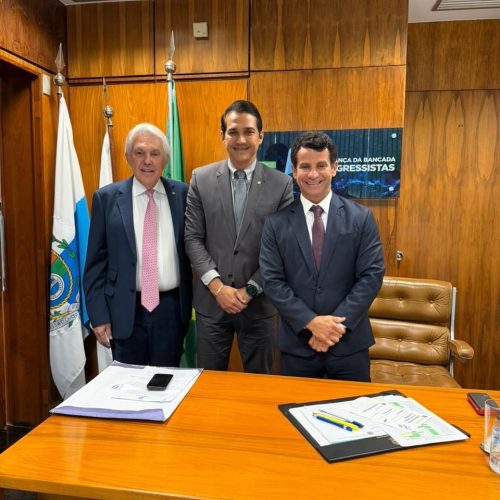 Kleber Rodrigues se reúne com líder do Progressistas em Brasília e confirma filiação ao partido