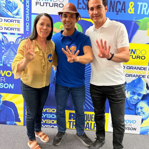 Vereadora Irani Antunes reafirma apoio a Allyson Bezerra ao lado de Kleber Rodrigues em João Câmara