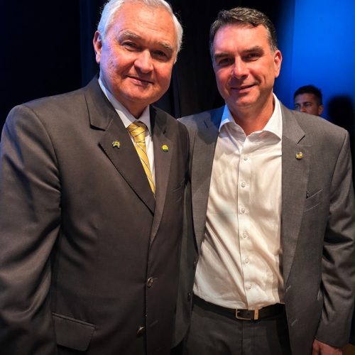 General Girão reafirma aliança inabalável e convoca para grande agenda com Flávio Bolsonaro no RN