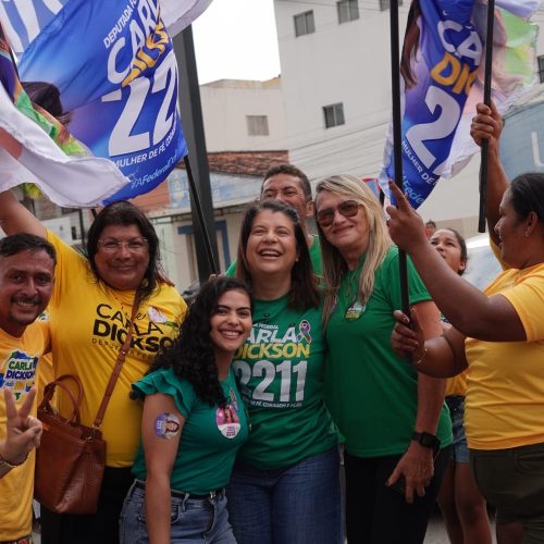 Pesquisas recentes de diferentes institutos mostram Carla Dickson entre os mais citados e comprovam crescimento consolidado na disputa pela reeleição