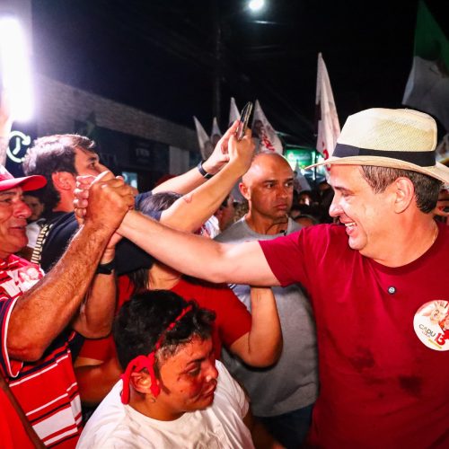 Multidão histórica em João Câmara consolida força da Caravana de Cadu de Lula nesta sexta
