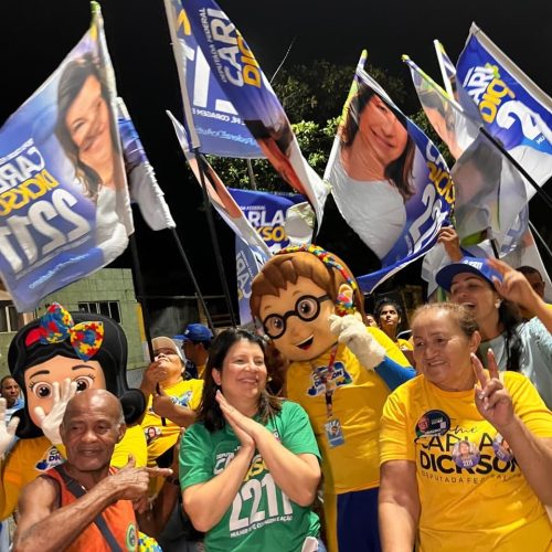 A oito dias da eleição pesquisa mostra Carla Dickson em 2° lugar no partido